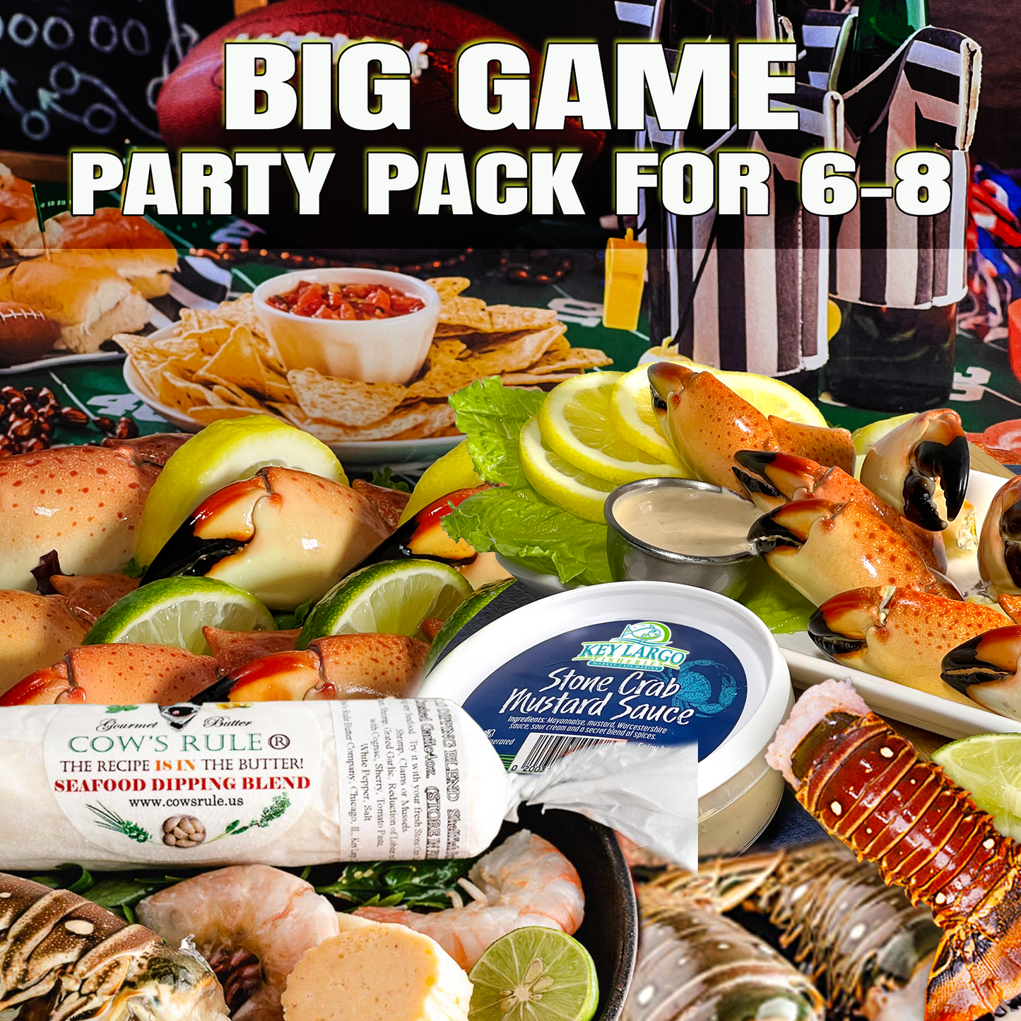 Big Game Party Pack for 6-8