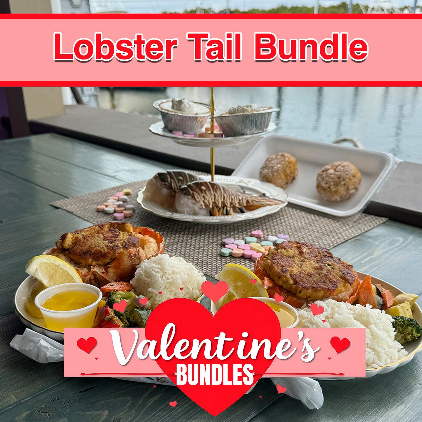 Valentine's Day Lobster Tail Bundle