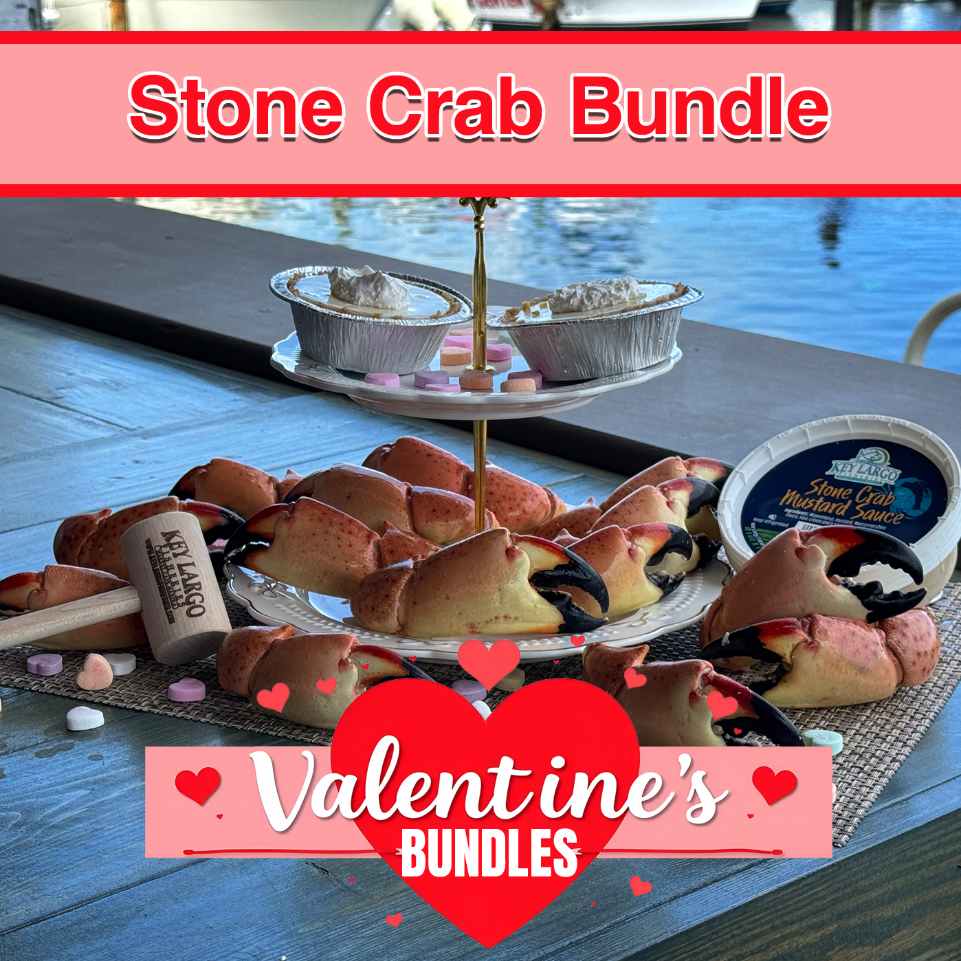 Valentine's Day Stone Crab Bundle