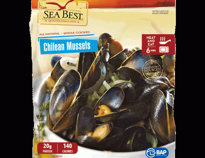 Chilean Mussels (SeaBest) 2lb.